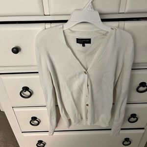 White medium cardigan!